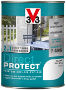 PEINTURE DIRECT PROTECT SAT. BLANC  1,5L BOIS / FER / PVC / ALU